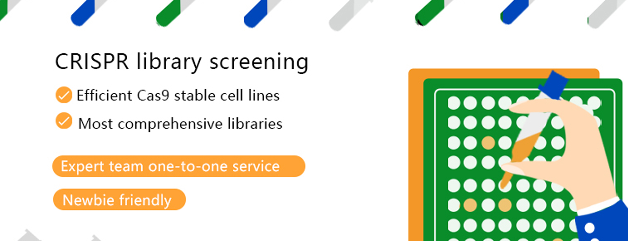 CRISPR library screening